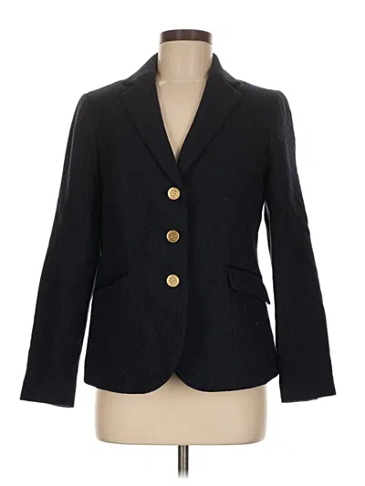 Pre-owned Talbots Blazer Jacket In Blue