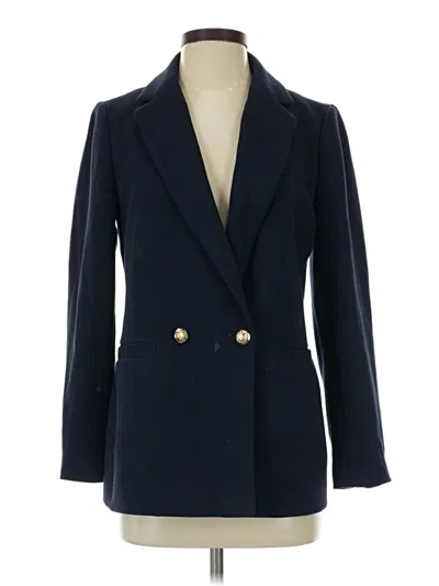 Pre-owned Talbots Blazer Jacket In Blue