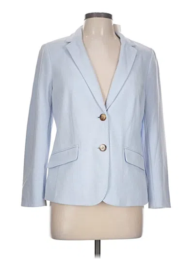 Talbots Blazer Jacket In Blue
