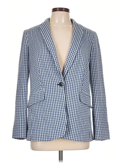 Pre-owned Talbots Blazer Jacket In Blue