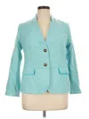 Talbots Blazer Jacket In Blue