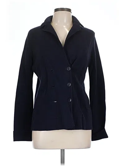 Pre-owned Talbots Blazer Jacket In Blue