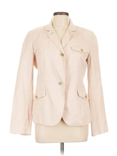 Pre-owned Talbots Blazer Jacket In Brown