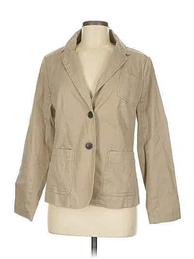 Pre-owned Talbots Blazer Jacket In Brown