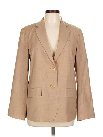 Pre-owned Talbots Blazer Jacket In Brown