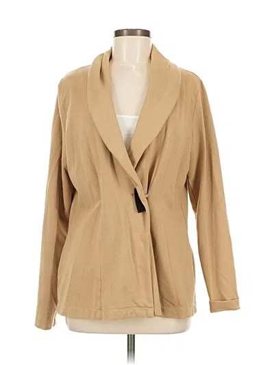 Pre-owned Talbots Blazer Jacket In Brown