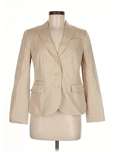 Pre-owned Talbots Blazer Jacket In Brown