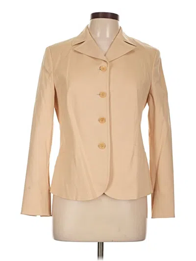 Pre-owned Talbots Blazer Jacket In Brown