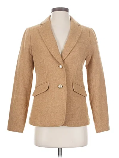 Pre-owned Talbots Blazer Jacket In Brown