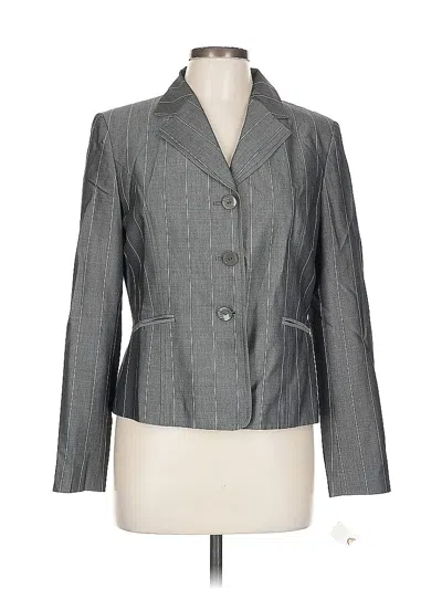 Pre-owned Talbots Blazer Jacket In Gray