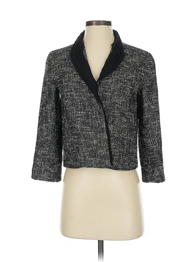 Pre-owned Talbots Blazer Jacket In Gray