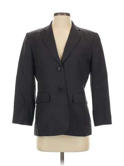 Pre-owned Talbots Blazer Jacket In Gray