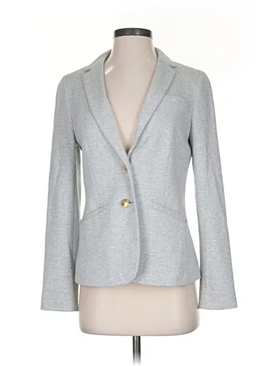 Pre-owned Talbots Blazer Jacket In Gray