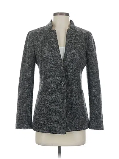Pre-owned Talbots Blazer Jacket In Gray