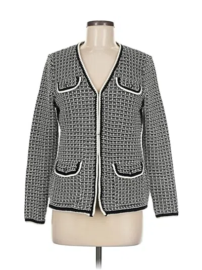 Pre-owned Talbots Blazer Jacket In Gray