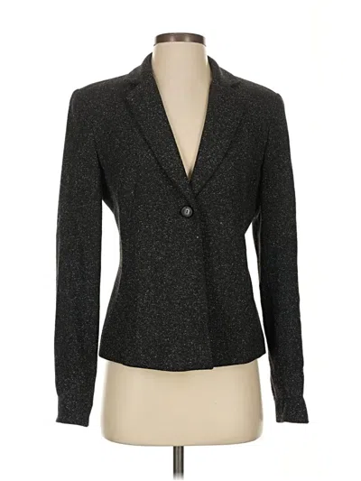 Pre-owned Talbots Blazer Jacket In Gray