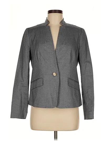 Pre-owned Talbots Blazer Jacket In Gray