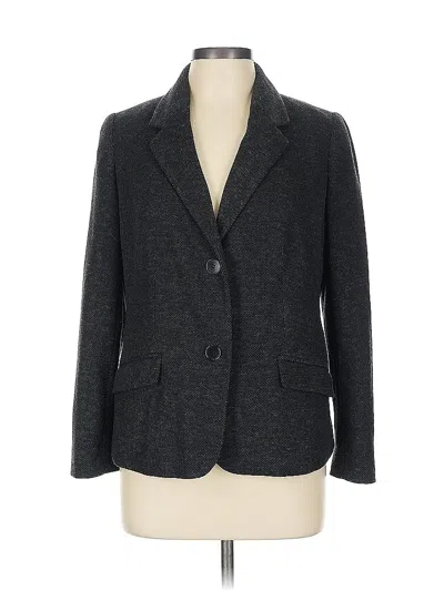 Pre-owned Talbots Blazer Jacket In Gray