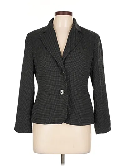 Pre-owned Talbots Blazer Jacket In Gray