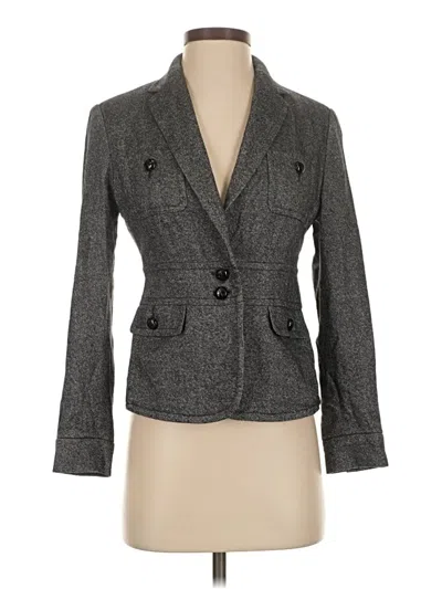 Pre-owned Talbots Blazer Jacket In Gray
