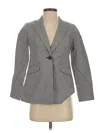 Talbots Blazer Jacket In Gray