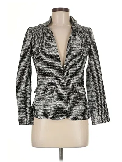 Pre-owned Talbots Blazer Jacket In Gray