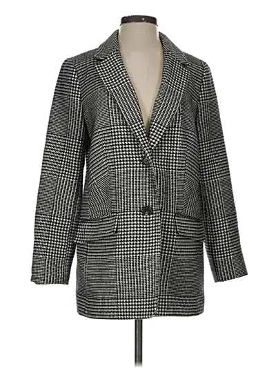 Pre-owned Talbots Blazer Jacket In Gray