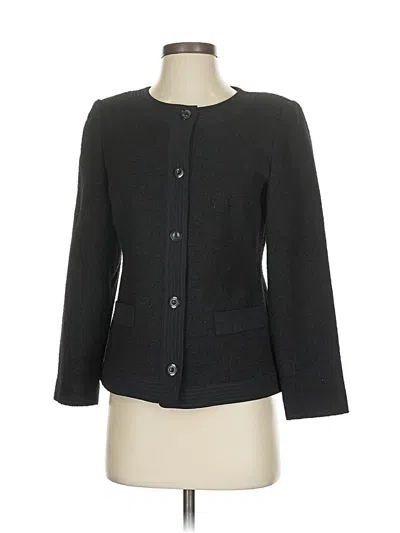 Pre-owned Talbots Blazer Jacket In Gray