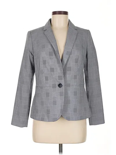 Pre-owned Talbots Blazer Jacket In Gray