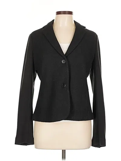 Pre-owned Talbots Blazer Jacket In Gray
