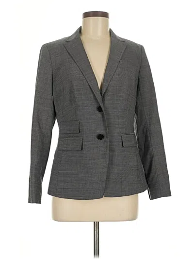 Pre-owned Talbots Blazer Jacket In Gray