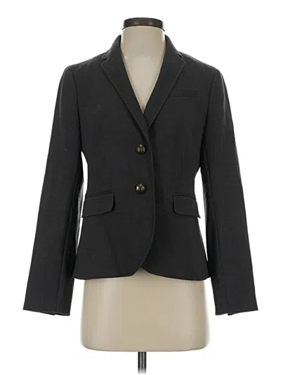 Pre-owned Talbots Blazer Jacket In Gray