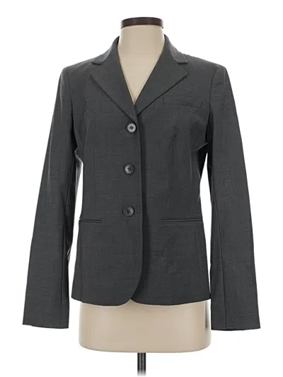 Pre-owned Talbots Blazer Jacket In Gray