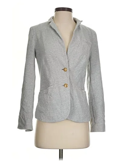 Pre-owned Talbots Blazer Jacket In Gray