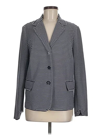 Pre-owned Talbots Blazer Jacket In Gray