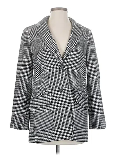 Pre-owned Talbots Blazer Jacket In Gray