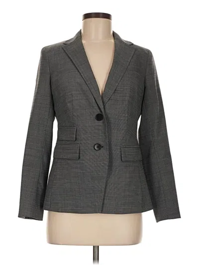 Pre-owned Talbots Blazer Jacket In Gray