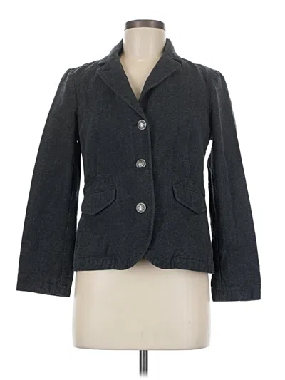 Pre-owned Talbots Blazer Jacket In Gray