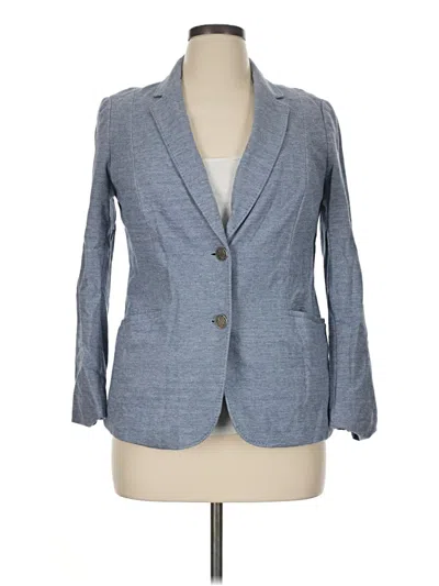 Pre-owned Talbots Blazer Jacket In Gray