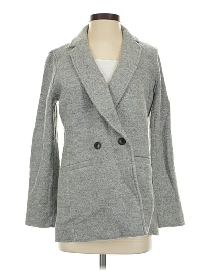Pre-owned Talbots Blazer Jacket In Gray