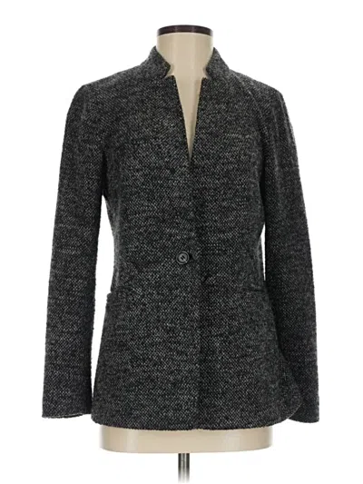 Pre-owned Talbots Blazer Jacket In Gray