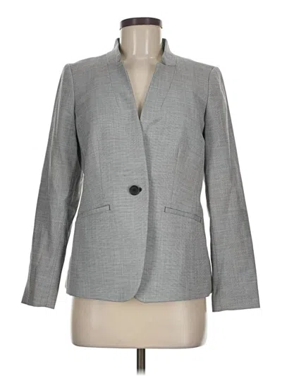 Pre-owned Talbots Blazer Jacket In Gray