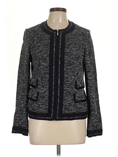 Pre-owned Talbots Blazer Jacket In Gray