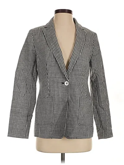 Pre-owned Talbots Blazer Jacket In Gray
