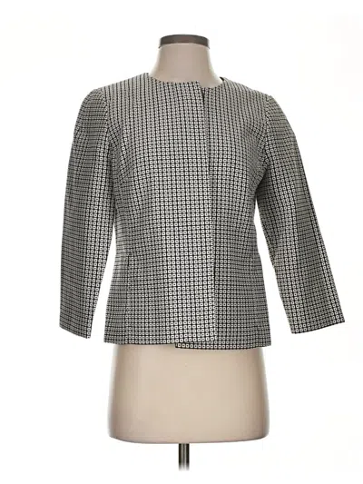 Pre-owned Talbots Blazer Jacket In Gray