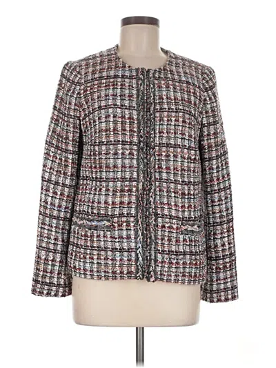 Pre-owned Talbots Blazer Jacket In Gray