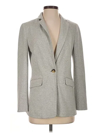 Pre-owned Talbots Blazer Jacket In Gray