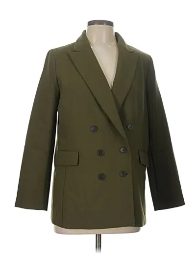 Talbots Blazer Jacket In Green
