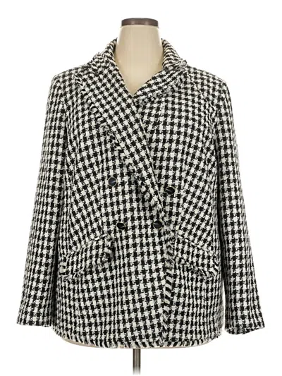 Pre-owned Talbots Blazer Jacket In Ivory