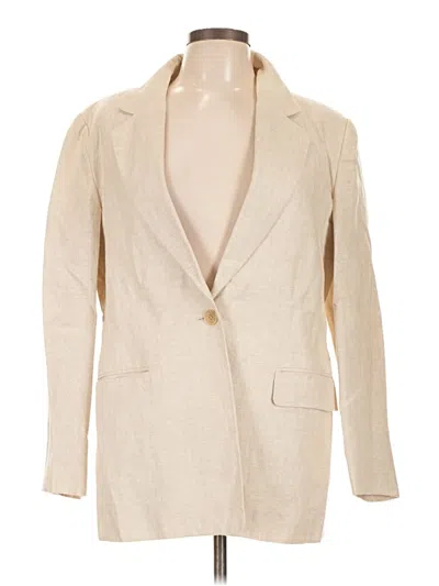 Pre-owned Talbots Blazer Jacket In Ivory